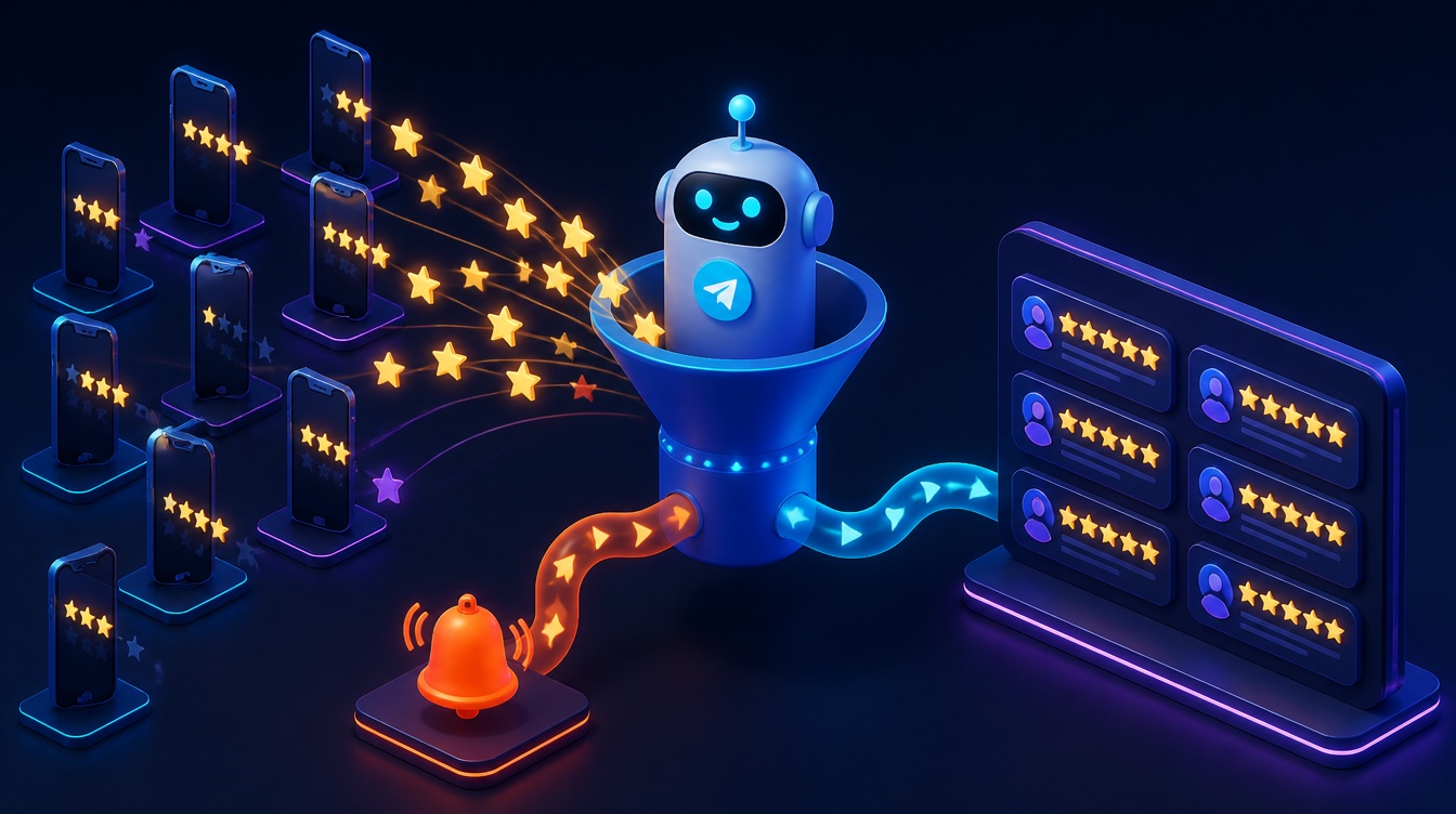 NPS на автопилоте: Telegram-бот собирает оценки клиентов после каждой сделки